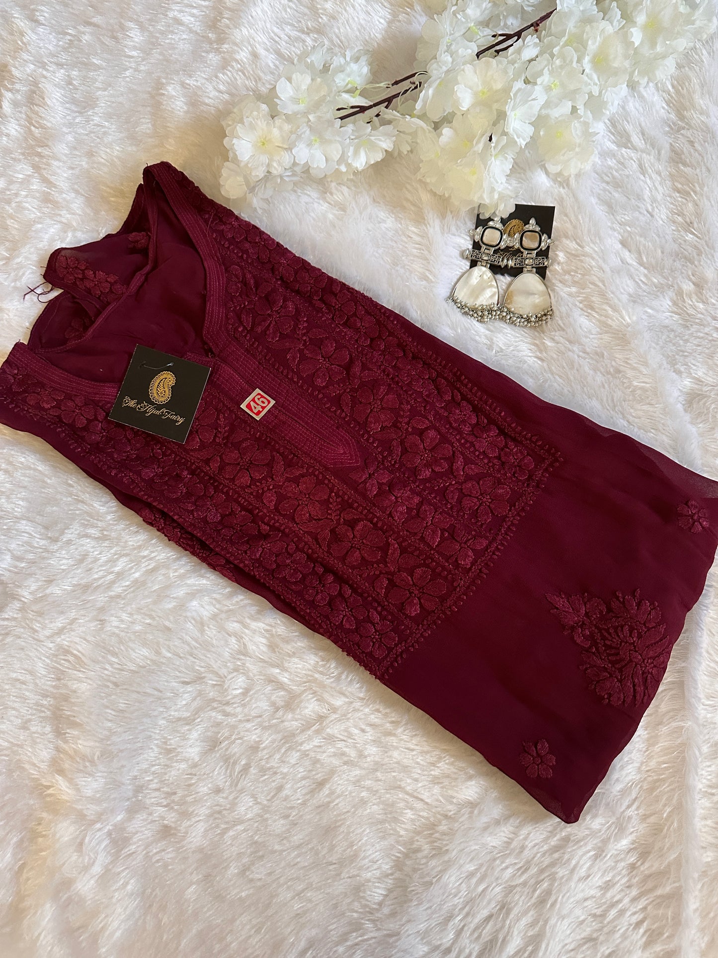 Wine - Premium Viscose Kurti