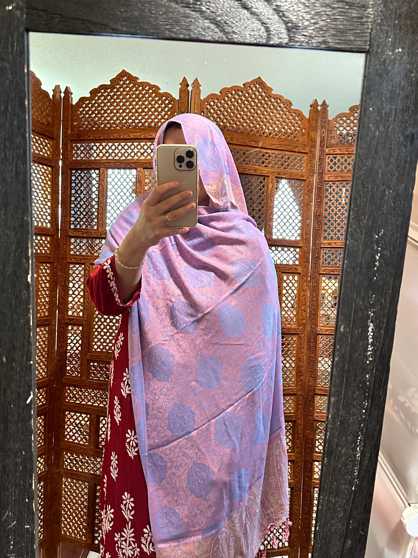 Pashmina Modal Hijab - Style 2