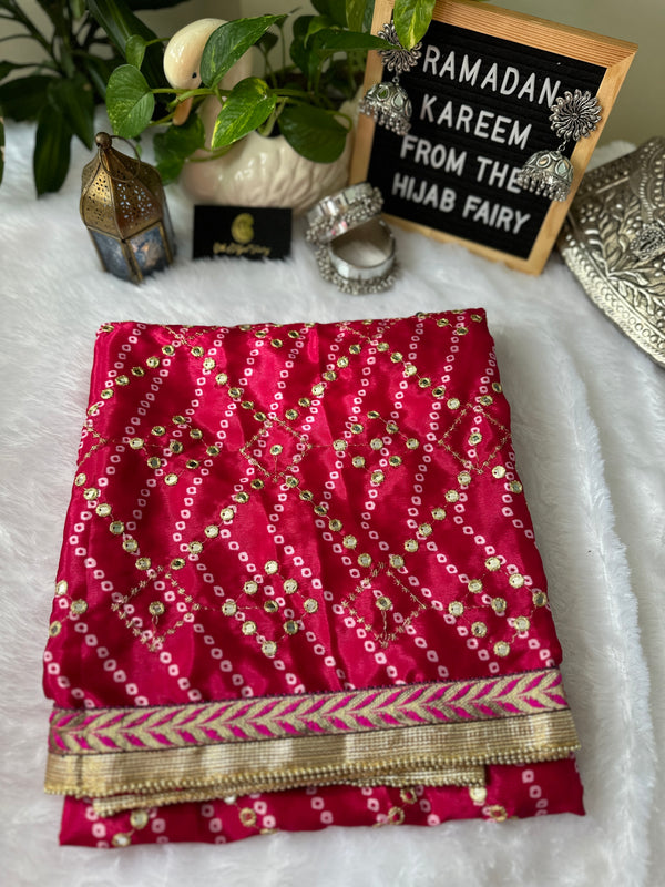 Bandhani Abhla Dupatta