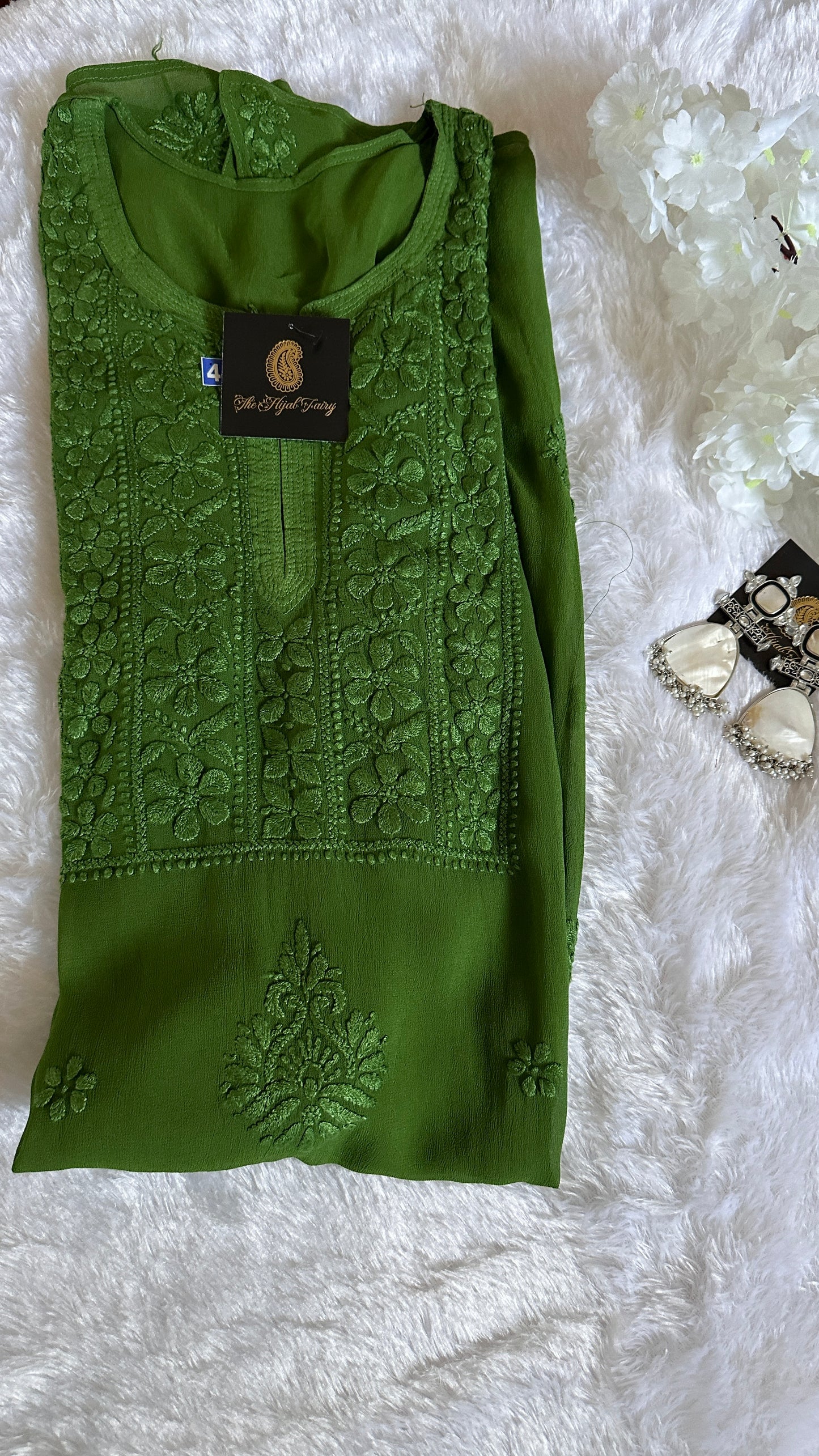 Green - Premium Viscose Kurti