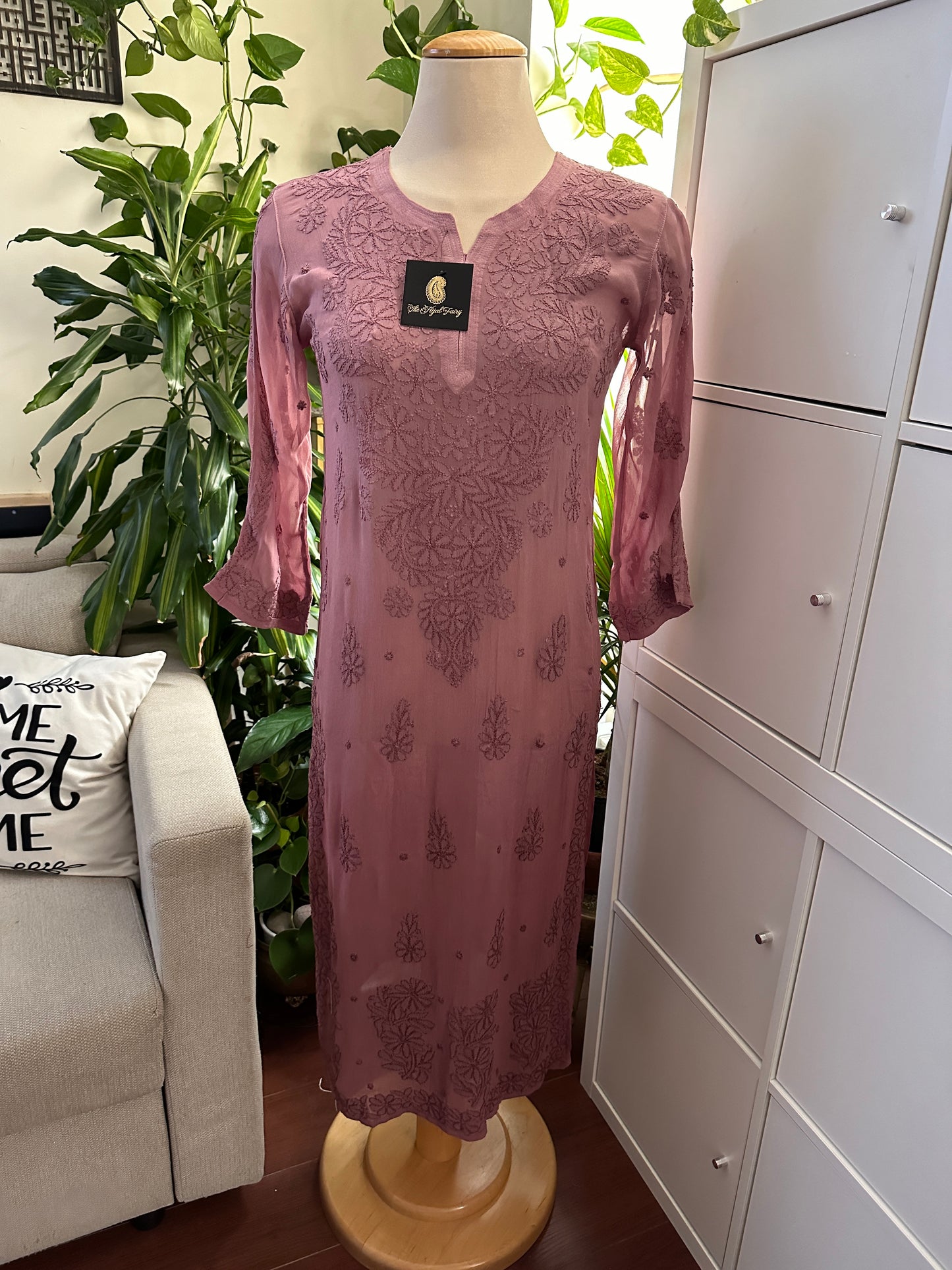 Mocha Ombré - Premium Viscose Kurti