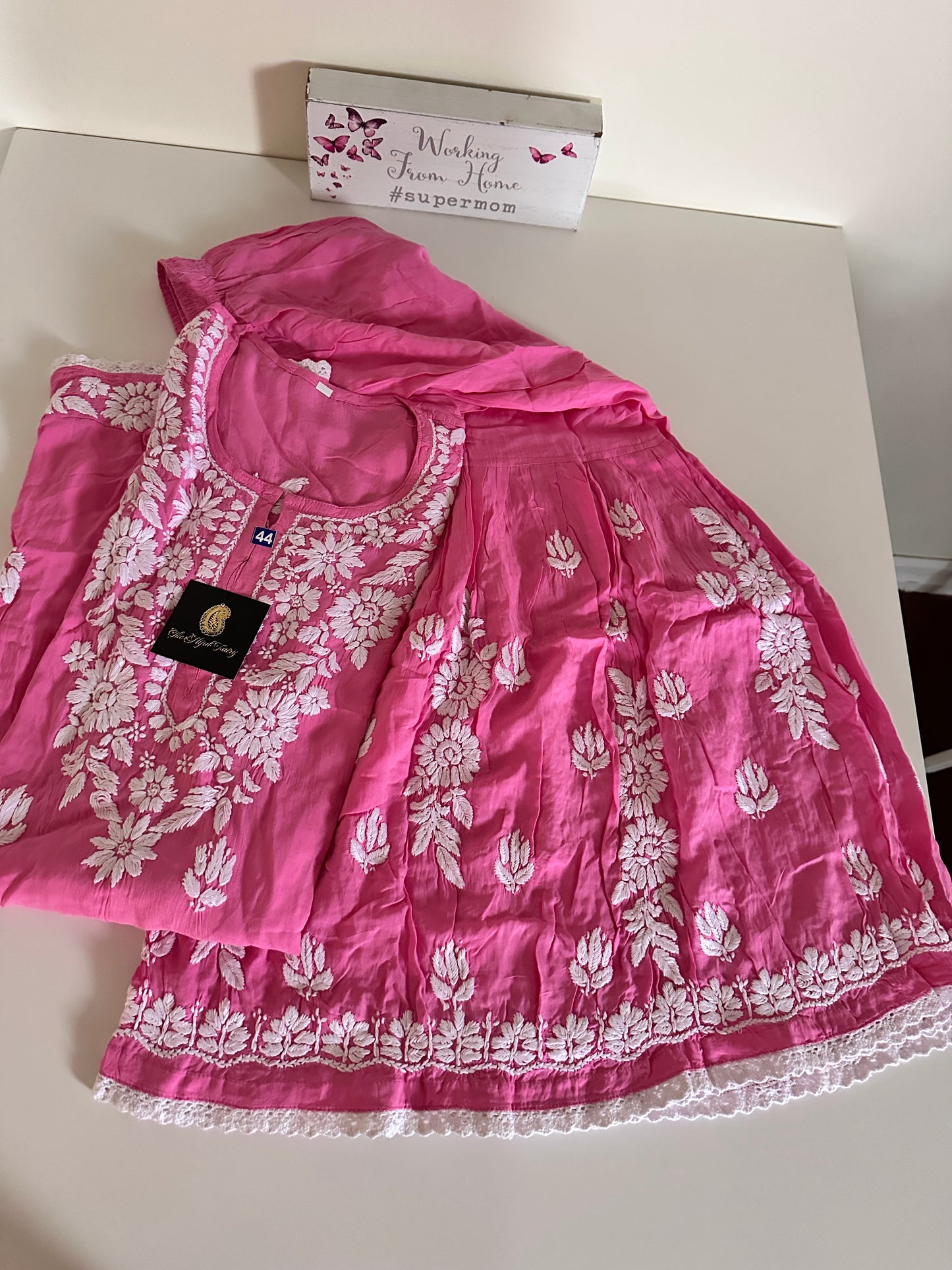 Pink - Modal Gharara Set
