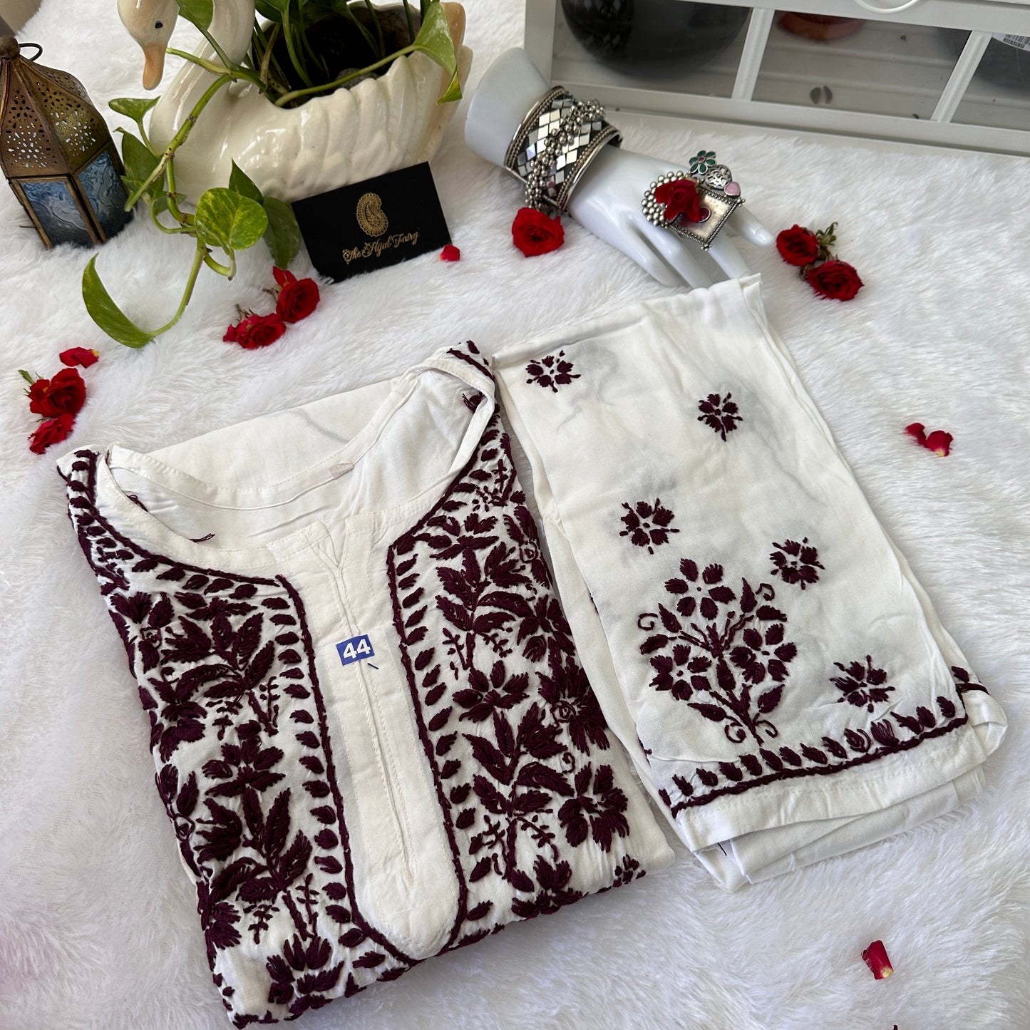 Dark Wine - Modal 2 Pc Set