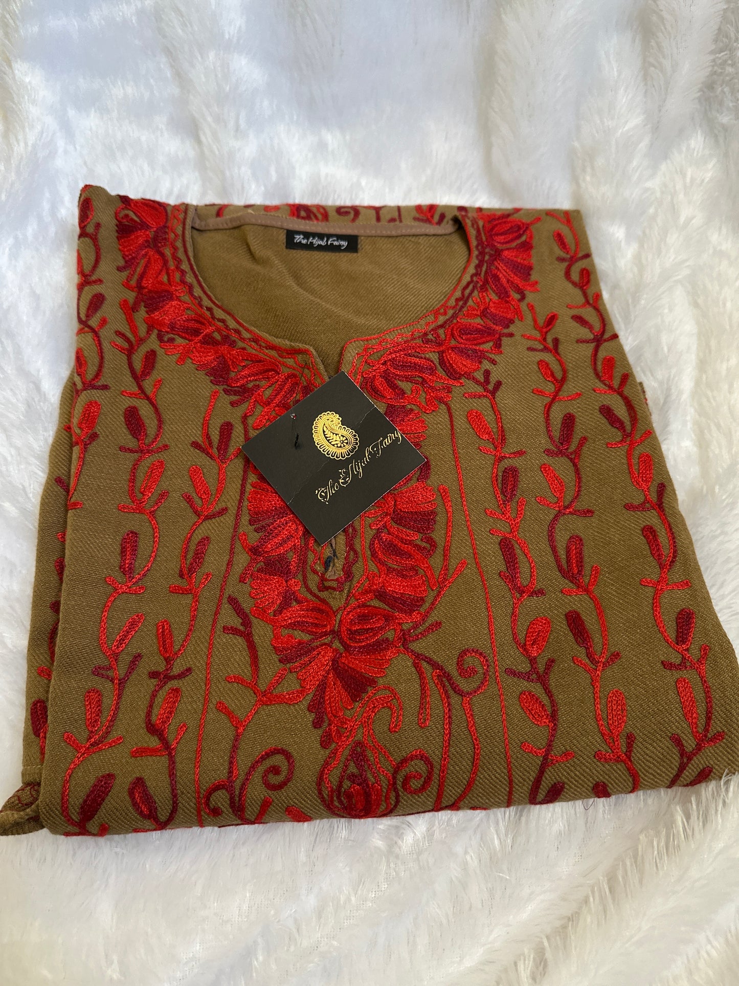 Pashmina Pheran - Brown 8