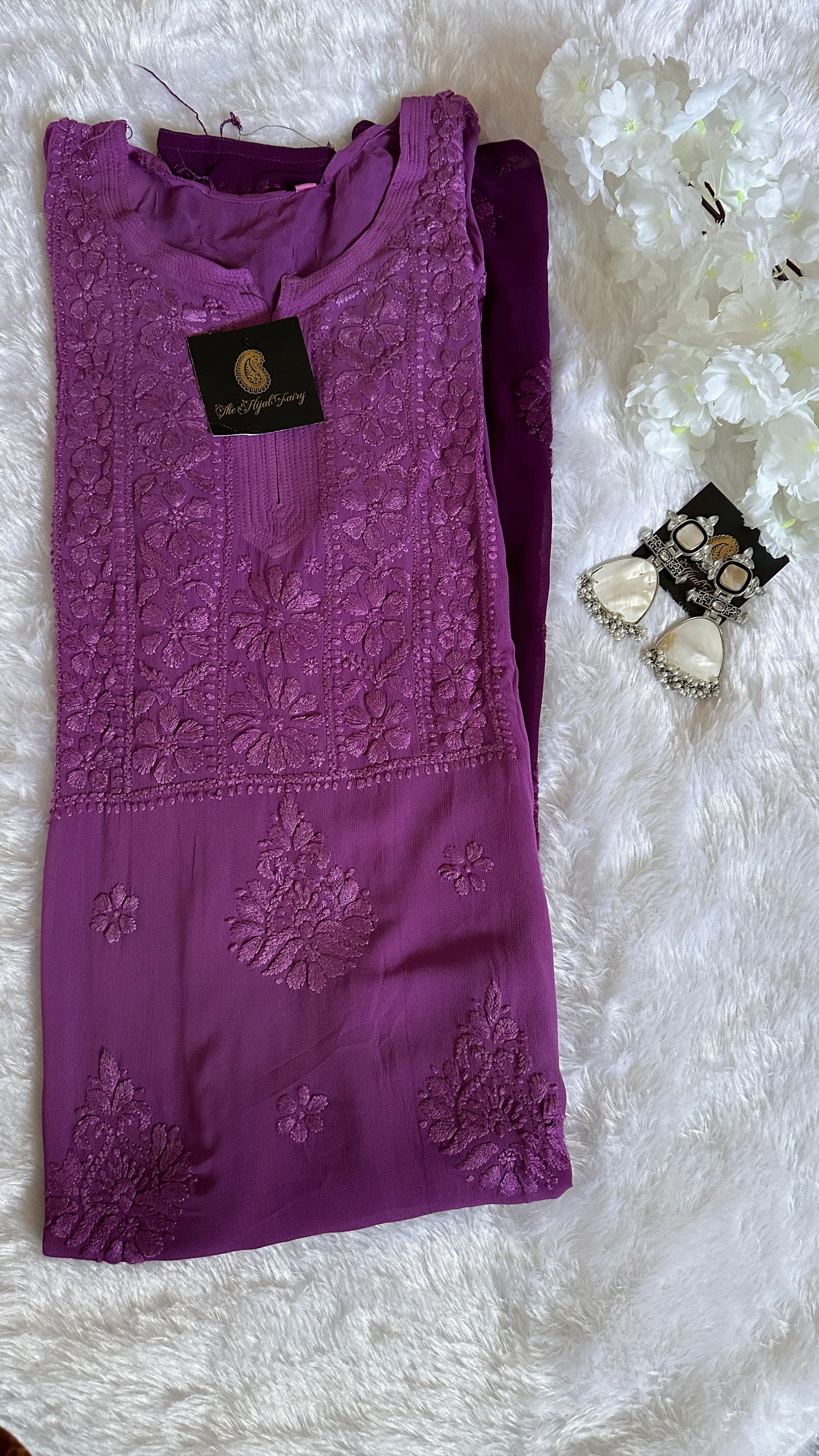 Purple Ombré - Premium Viscose Kurti