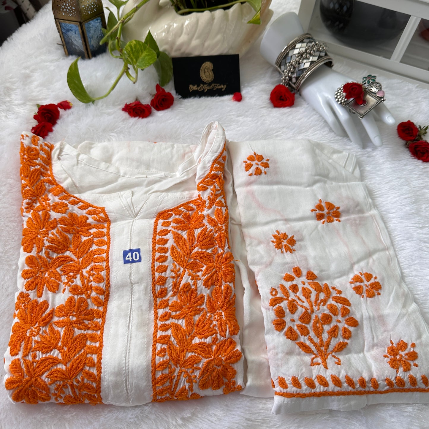 Orange - Modal 2 Pc Set