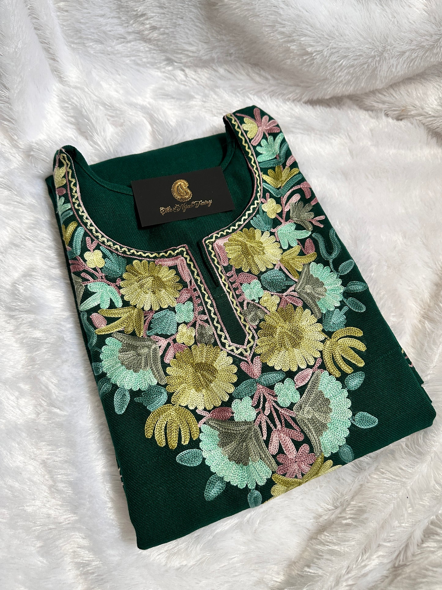 Pashmina Pheran - Green 2