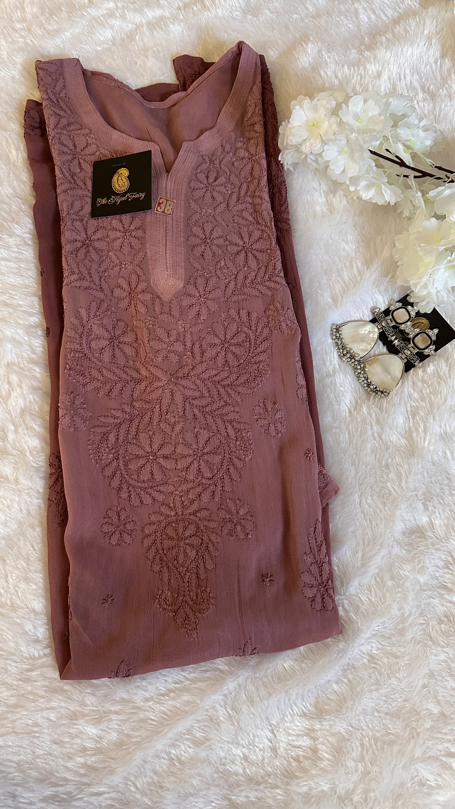 Mocha Ombré - Premium Viscose Kurti