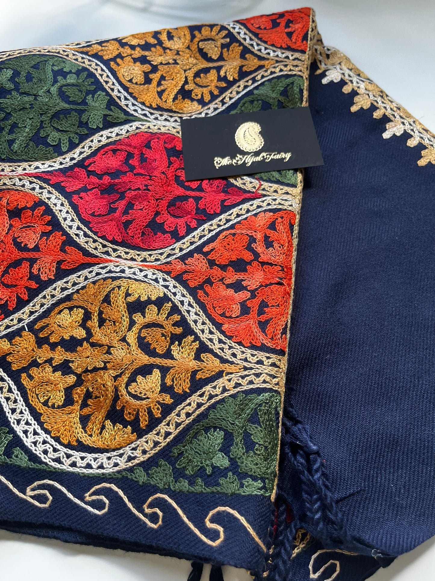 Navy Blue - Pashmina Shawl