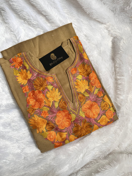 Pashmina Pheran - Brown 1