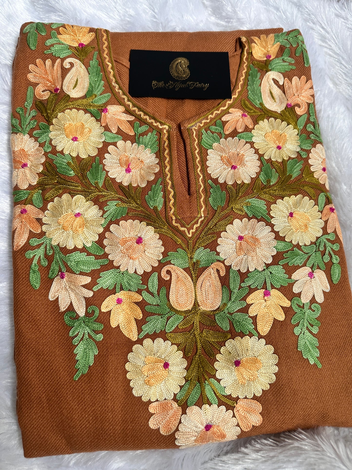 Pashmina Pheran - Brown 2