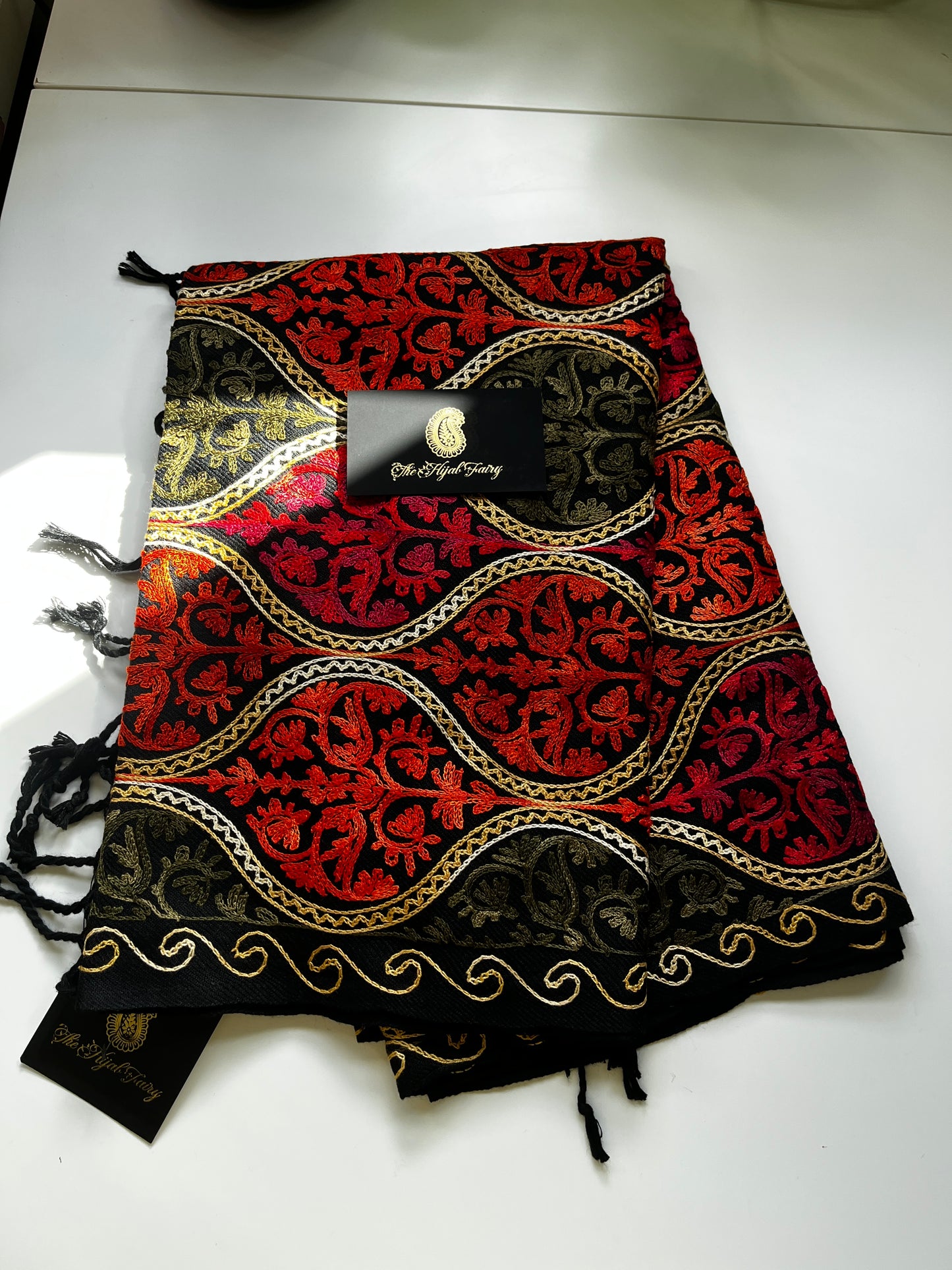 Black - Pashmina Shawl 1