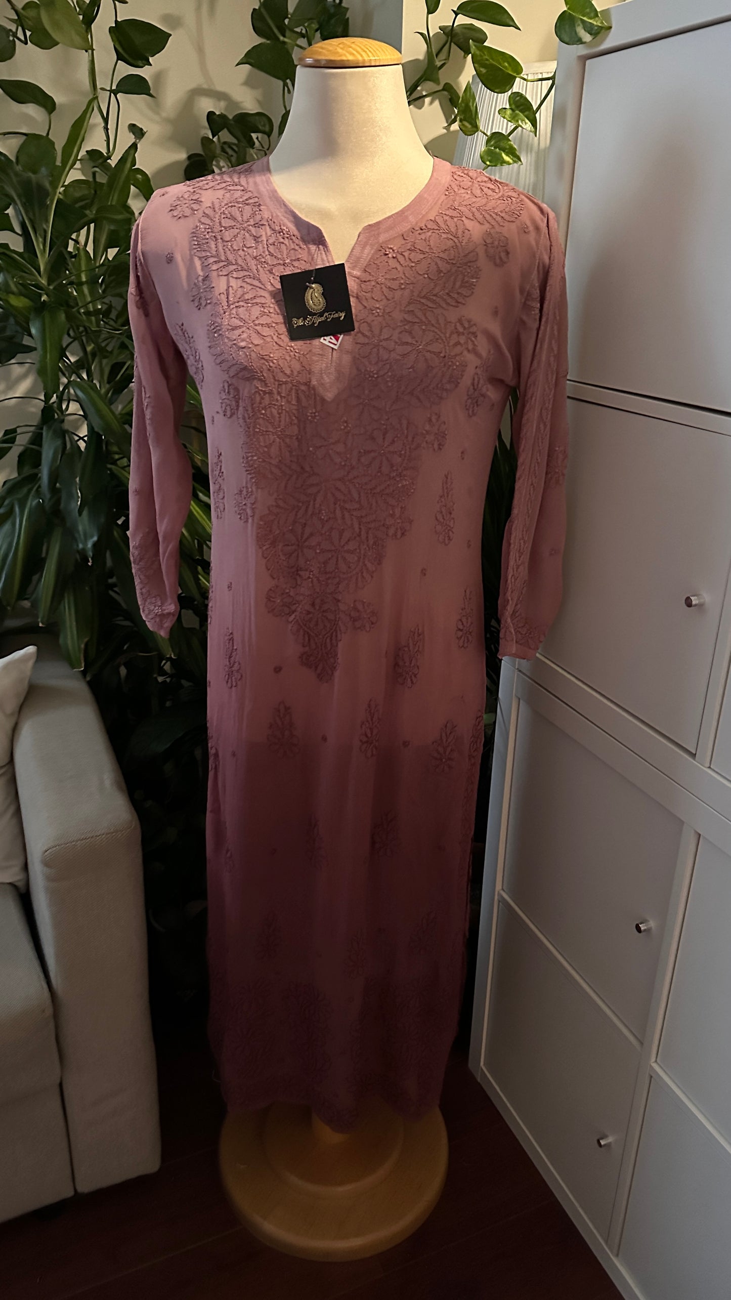 Mocha Ombré - Premium Viscose Kurti