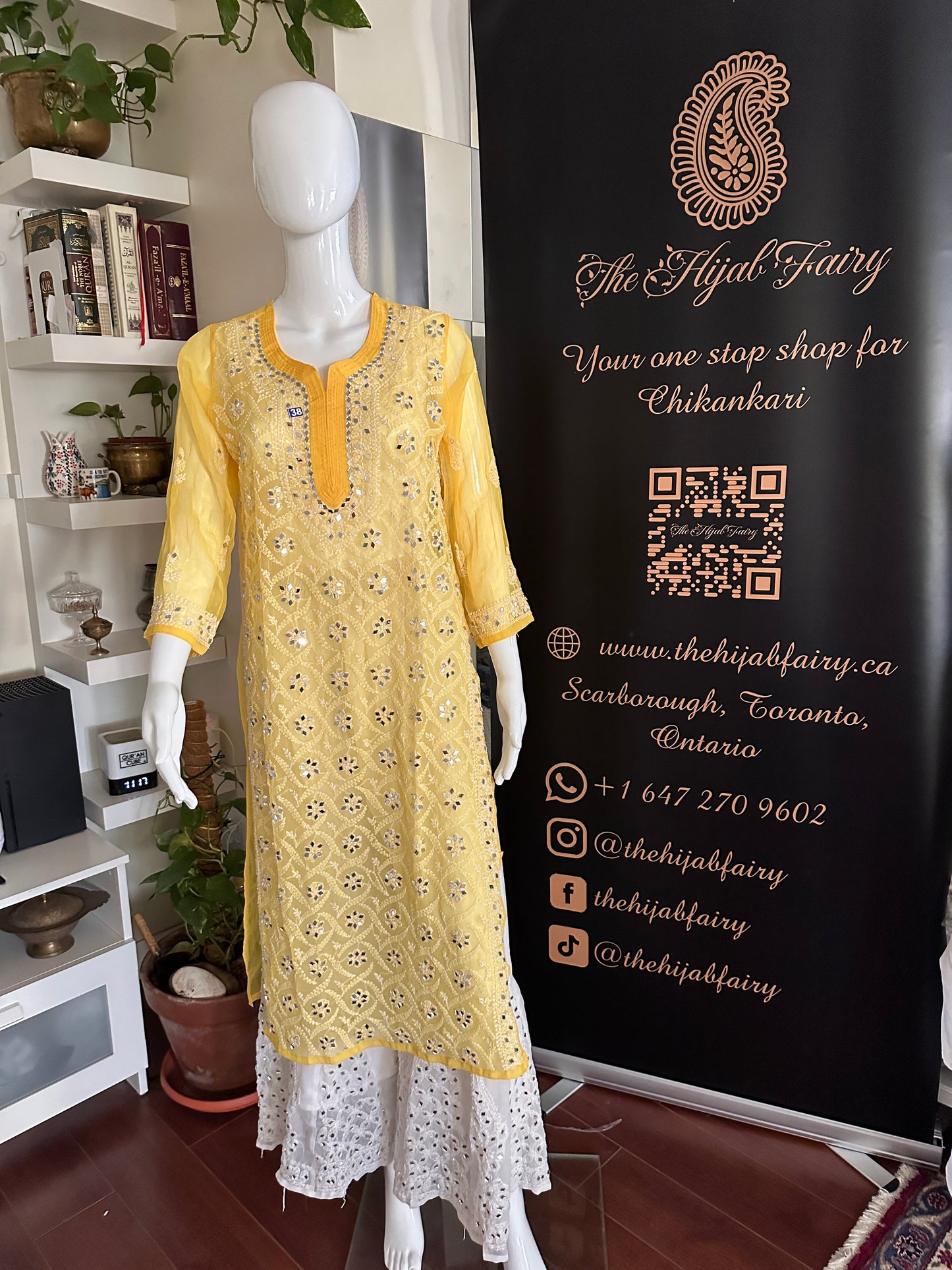 Mango - Georgette Mirror Kurta