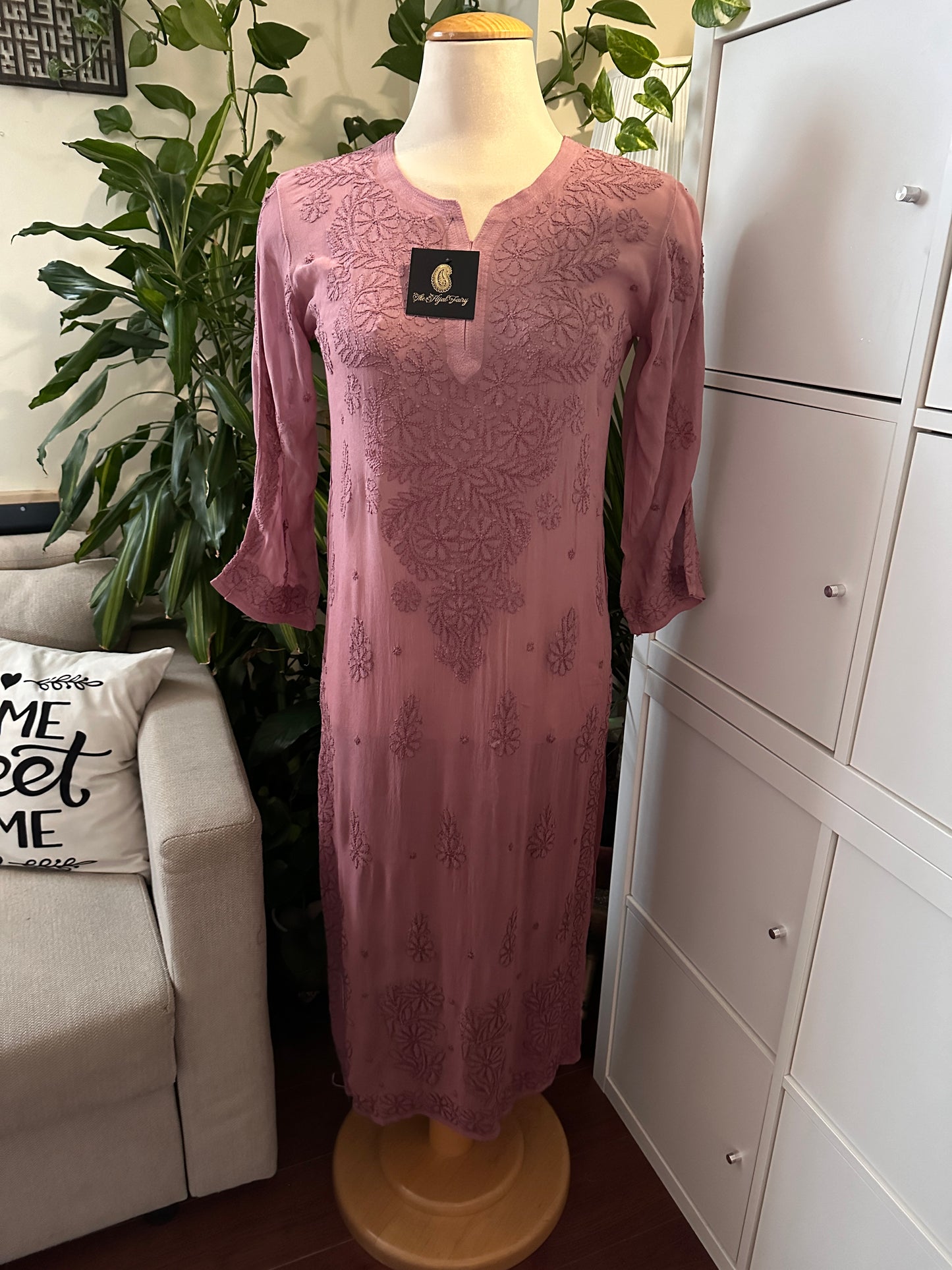 Mocha Ombré - Premium Viscose Kurti