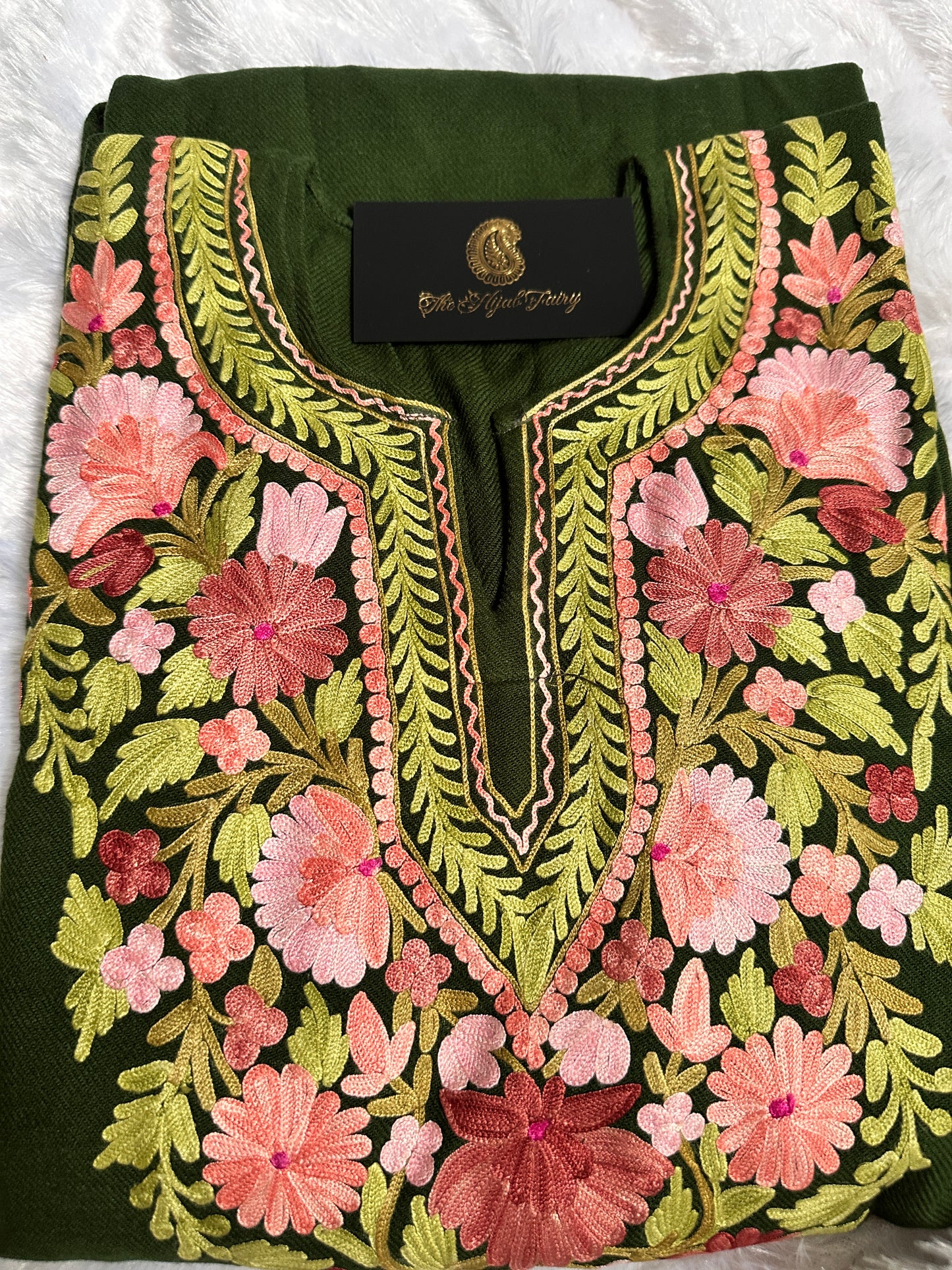 Pashmina Pheran - Green 1