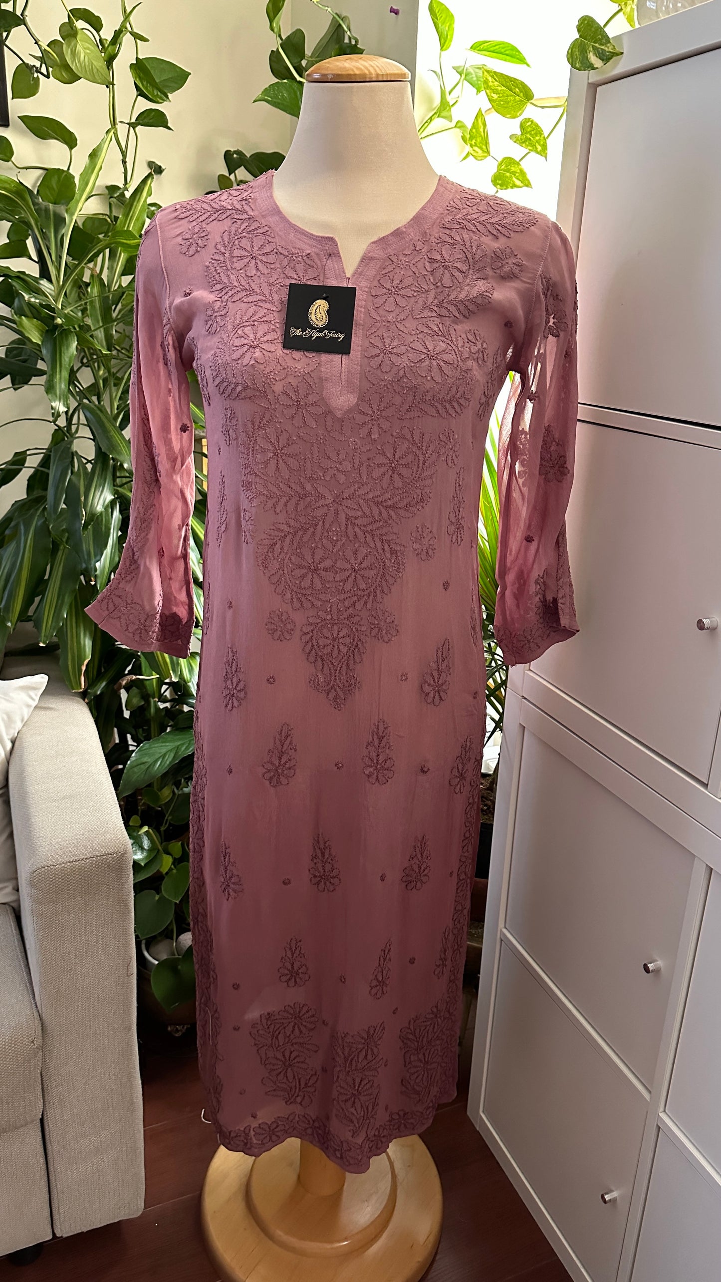 Mocha Ombré - Premium Viscose Kurti