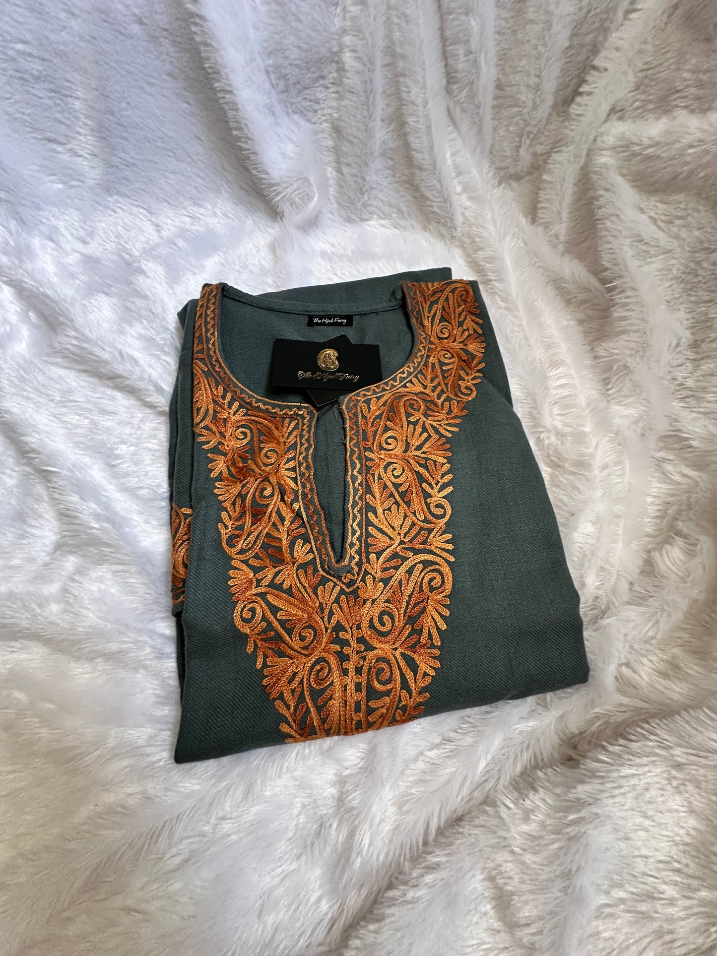 Pashmina Pheran - Grey 5