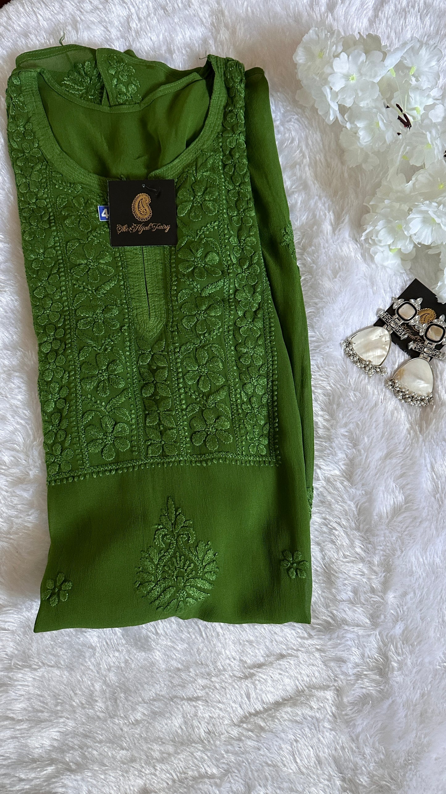 Green - Premium Viscose Kurti