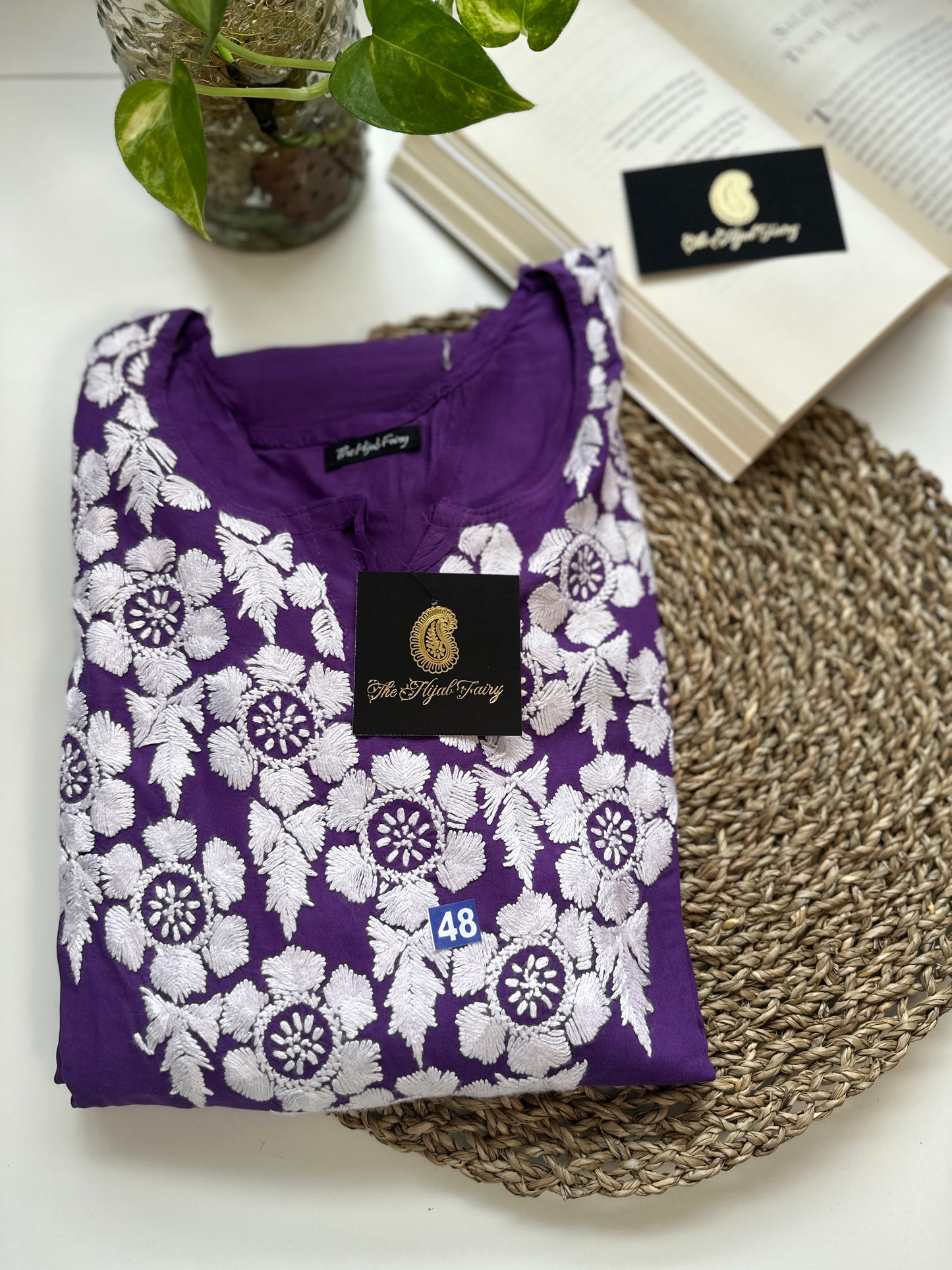 Lavender - Modal Straight Kurta