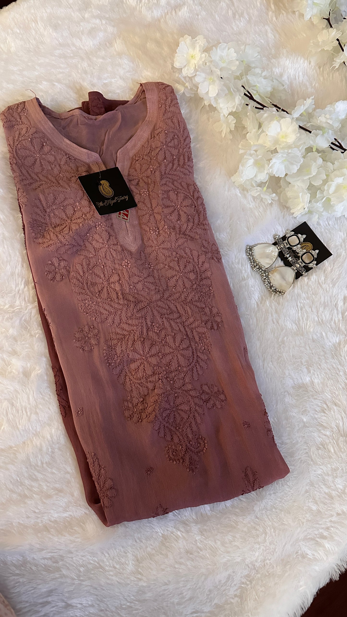 Mocha Ombré - Premium Viscose Kurti