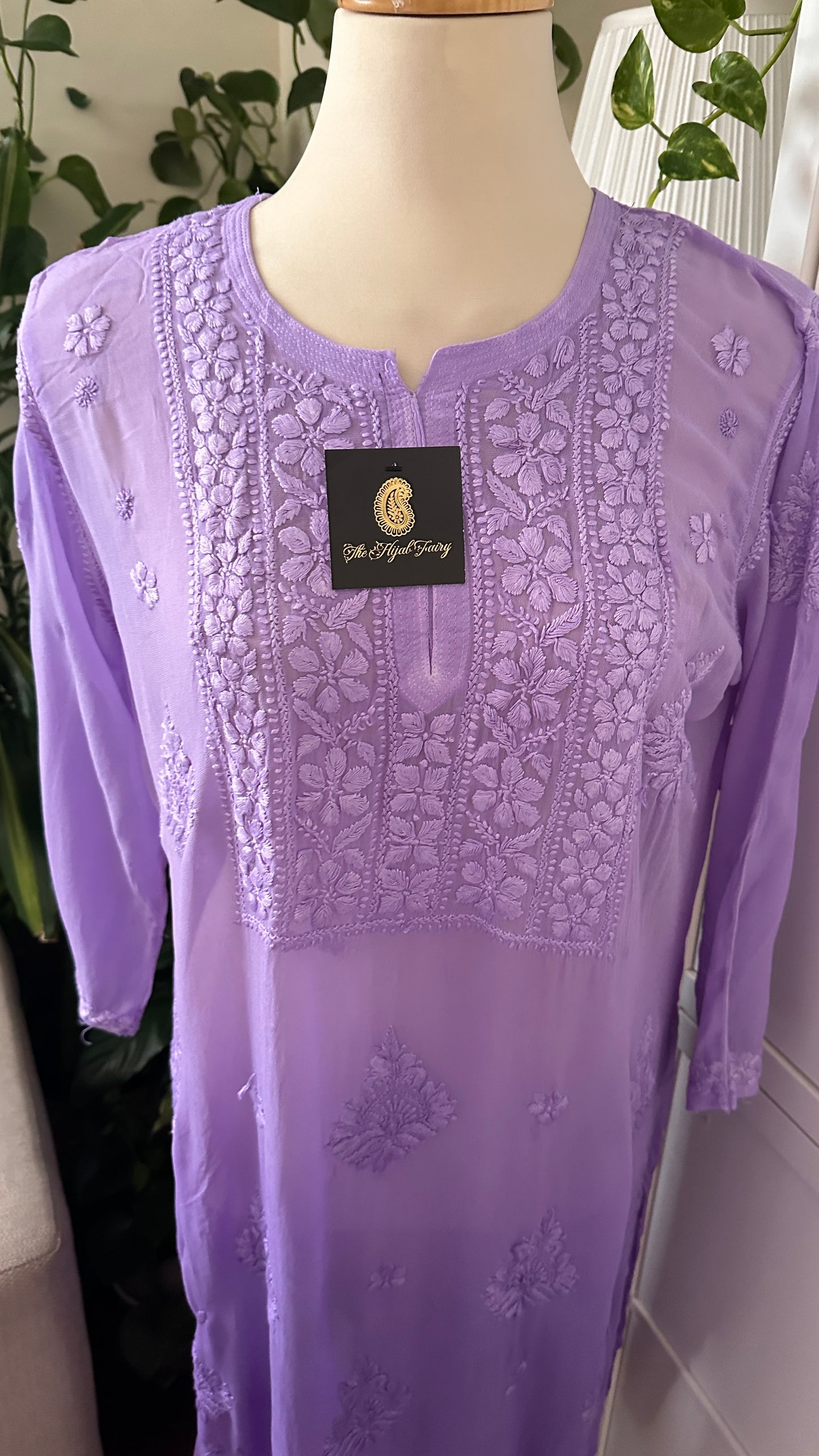 Lavender Ombré - Premium Viscose Kurti