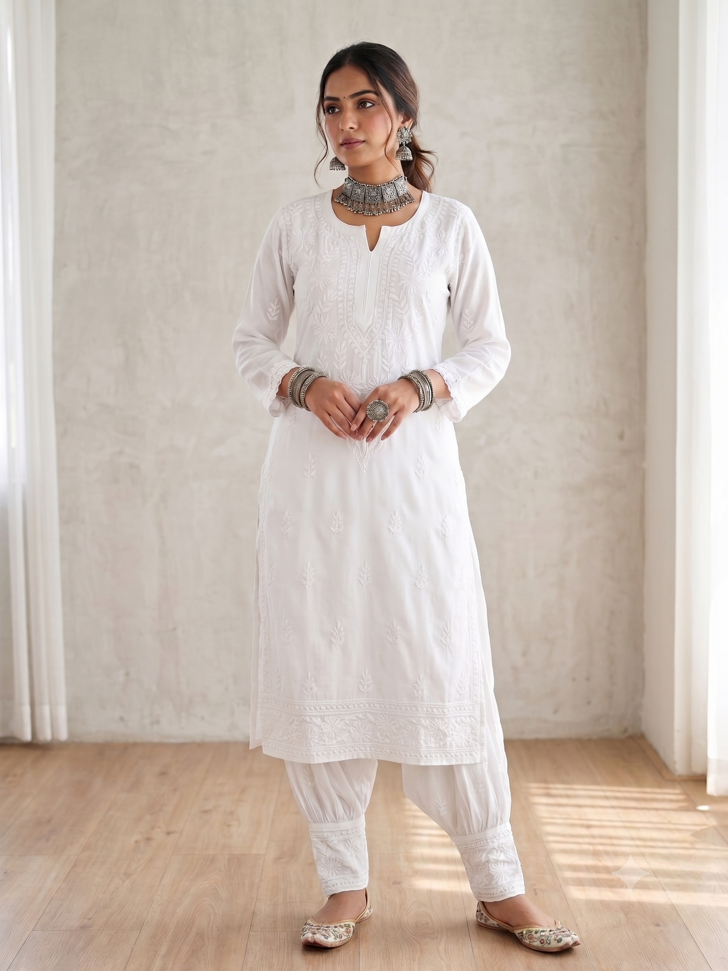 White - Afghani Set