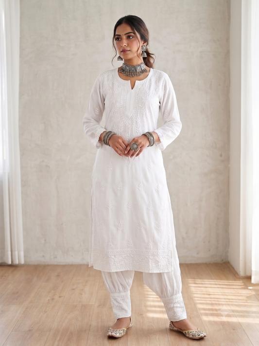 White - Afghani Set