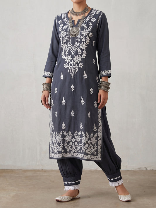 Grey - Afghani Set