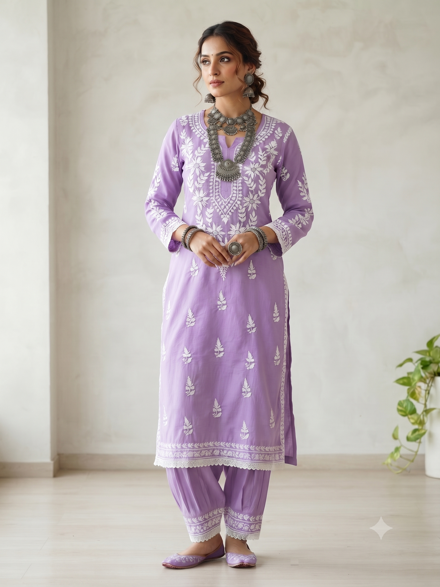 Lavender - Afghani Set