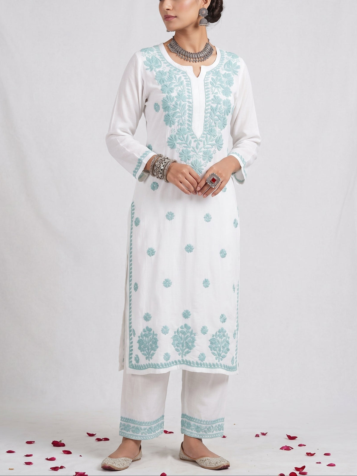 Light Ferozi - Modal 2 Pc Set