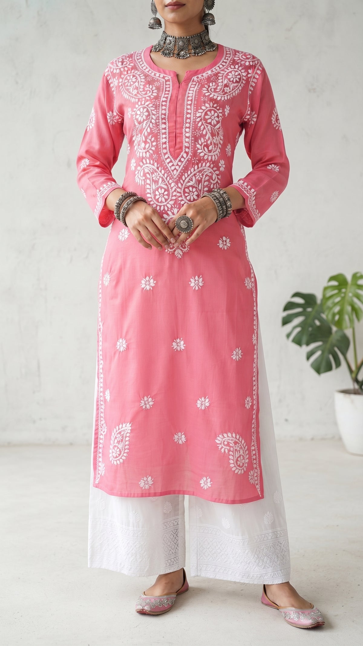 Gajari - Kurta longue et droite en modal