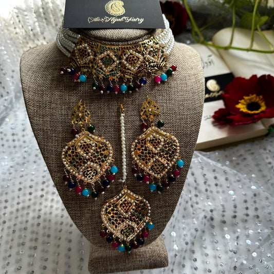 Noorie Jadau Jewellery Set