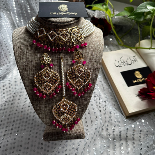 Farhat Jadau Jewellery Set