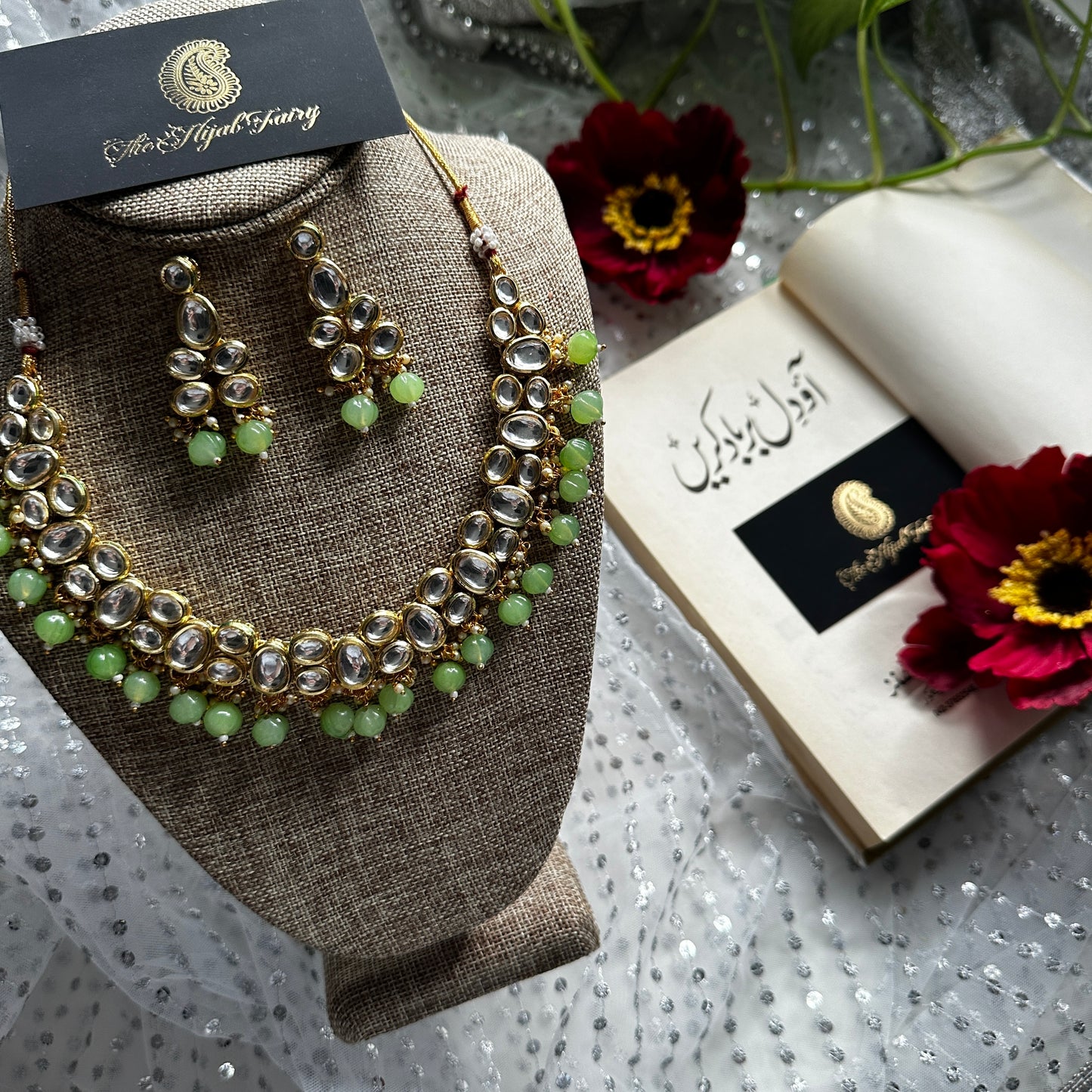 Amanat Kundan Jewellery Set