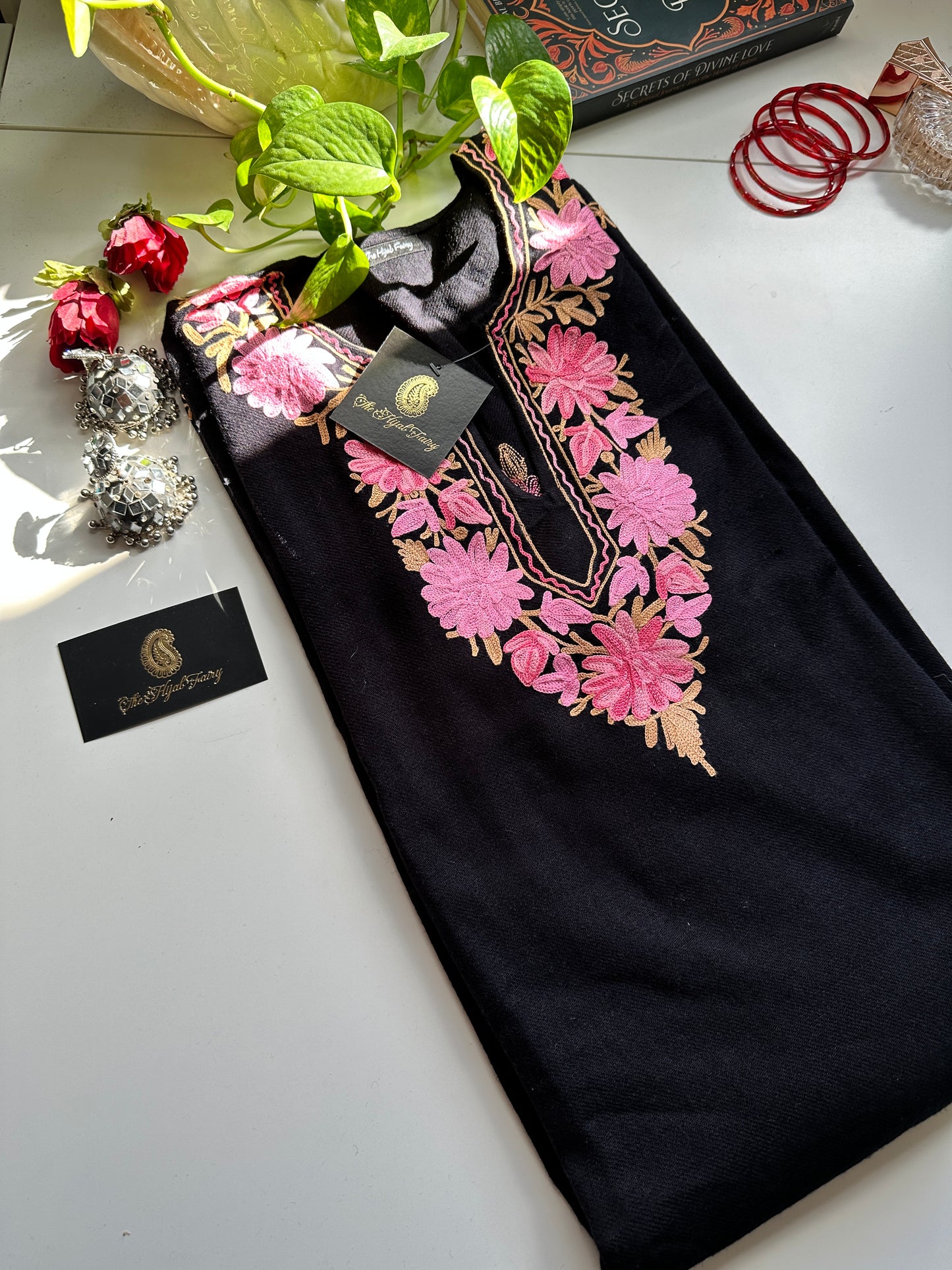 Pashmina Pheran - Black 16