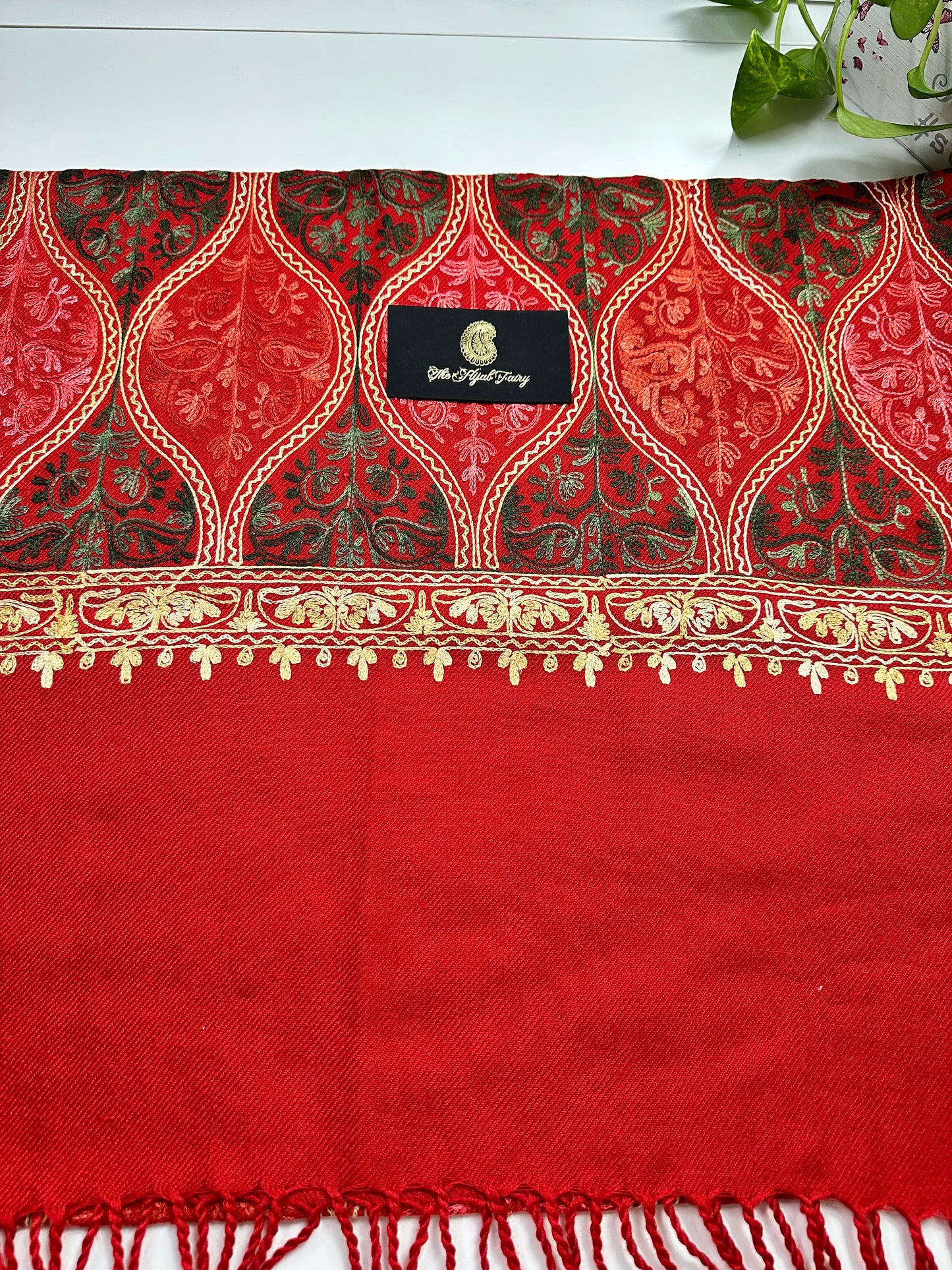 Red - Pashmina Shawl