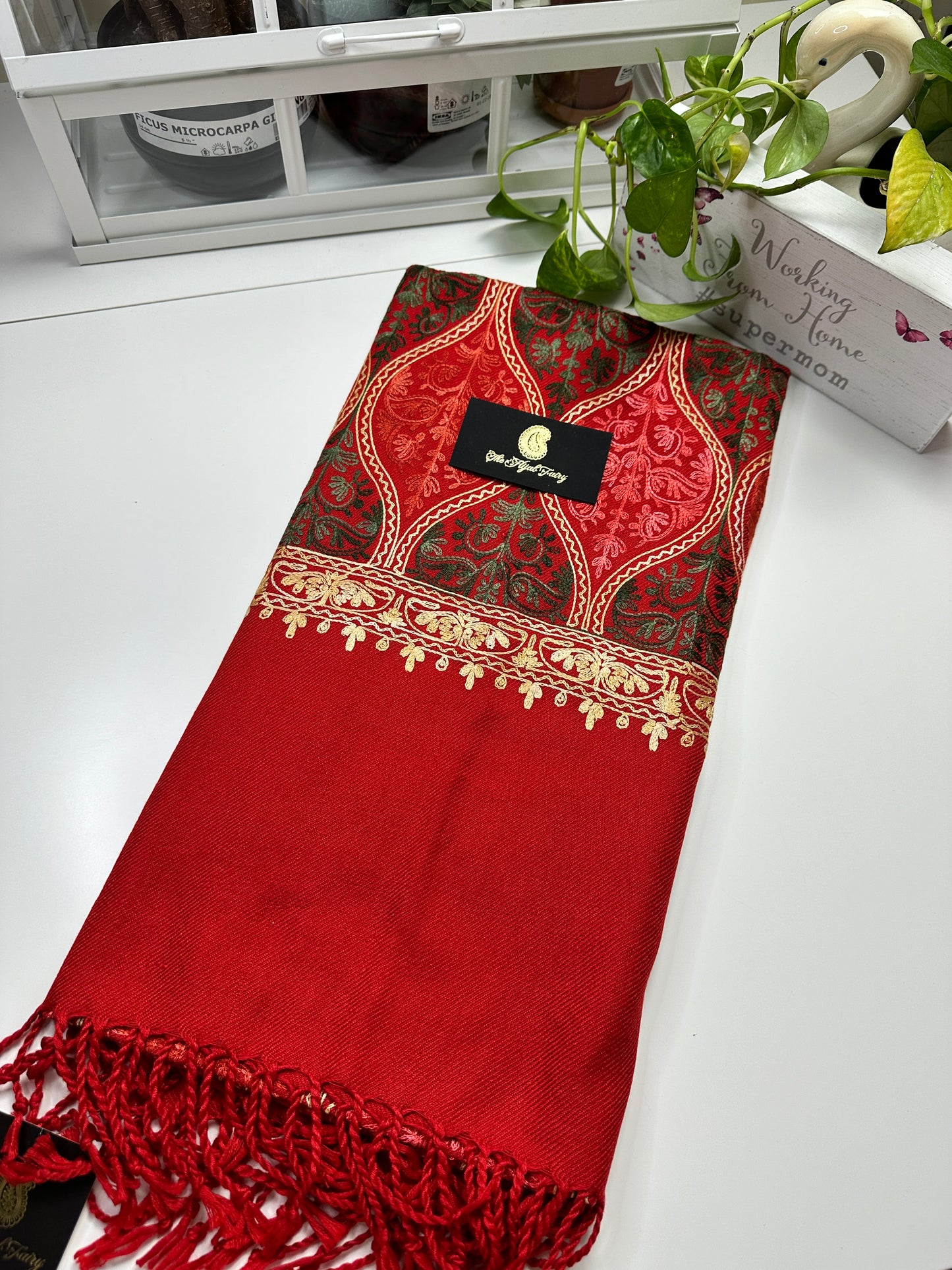 Red - Pashmina Shawl