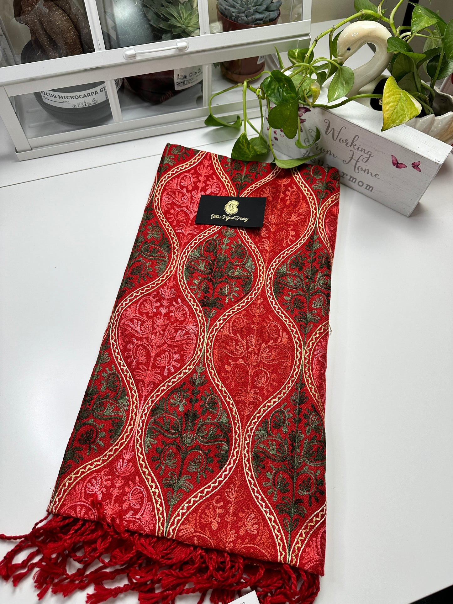 Red - Pashmina Shawl