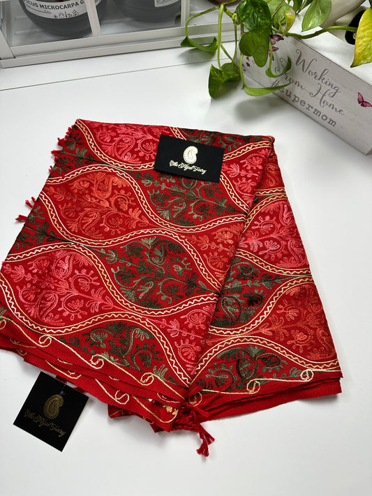 Red - Pashmina Shawl