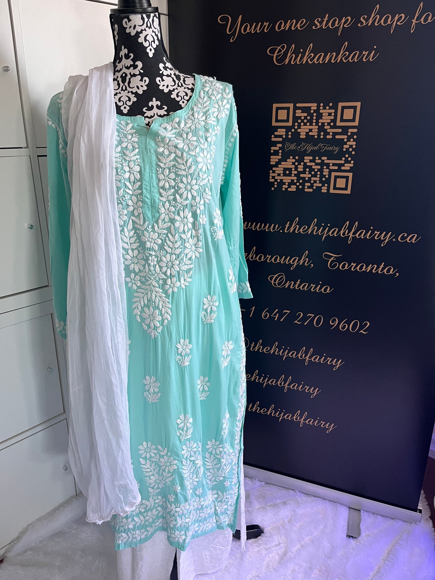 Sea Green - Modal Straight Kurta