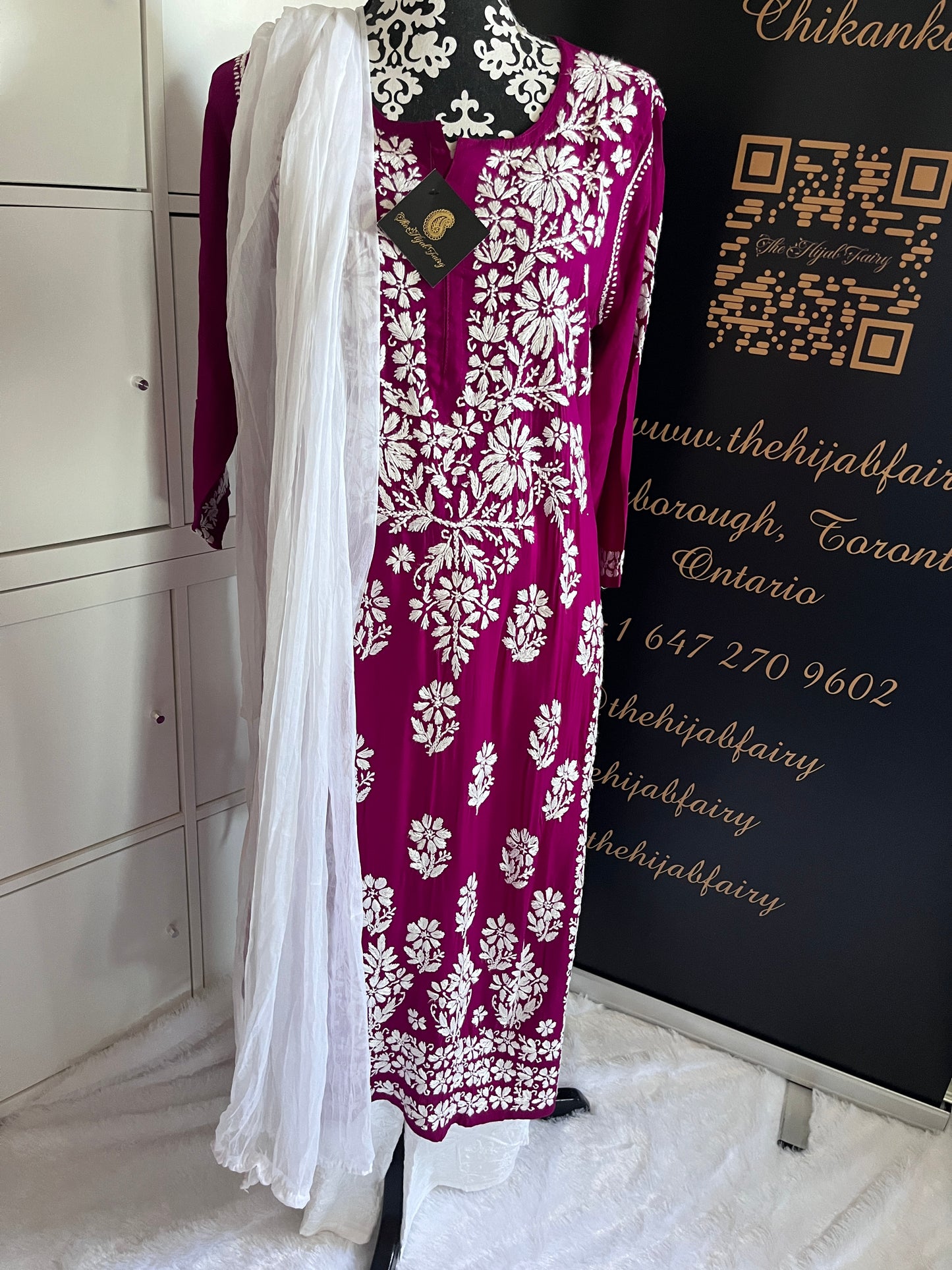 Wine - Modal Straight Kurta