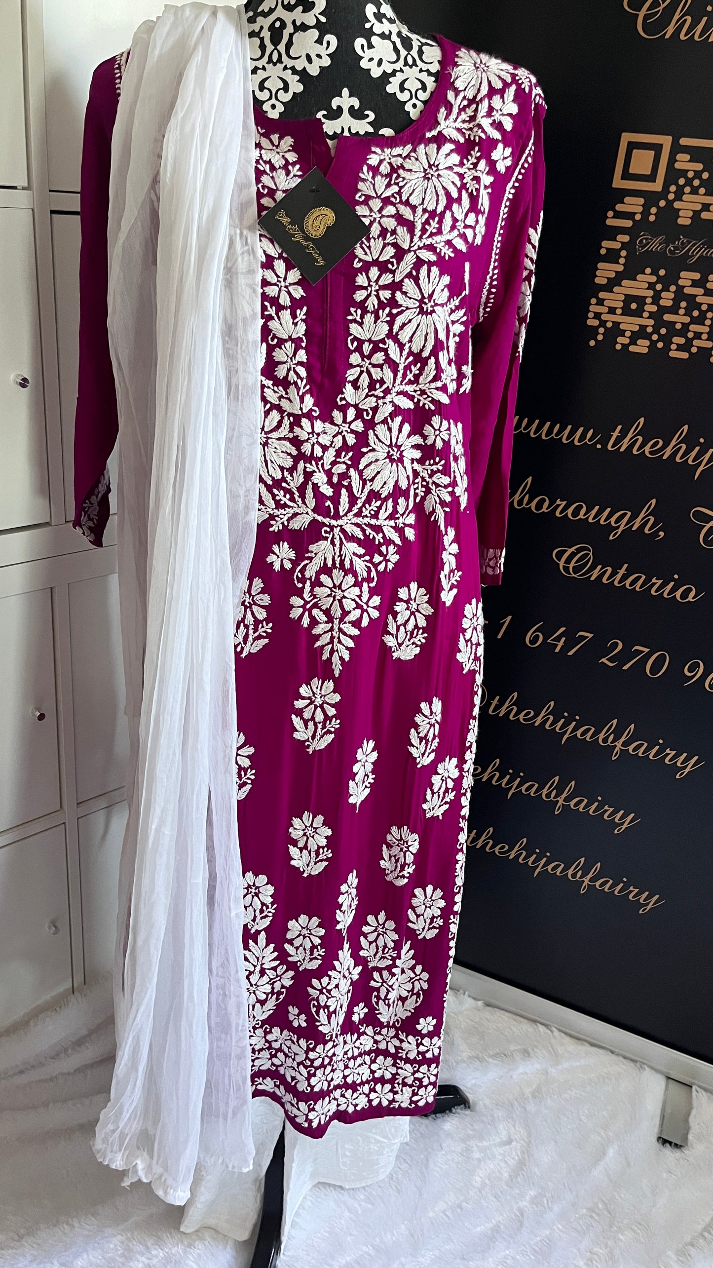 Wine - Modal Straight Kurta