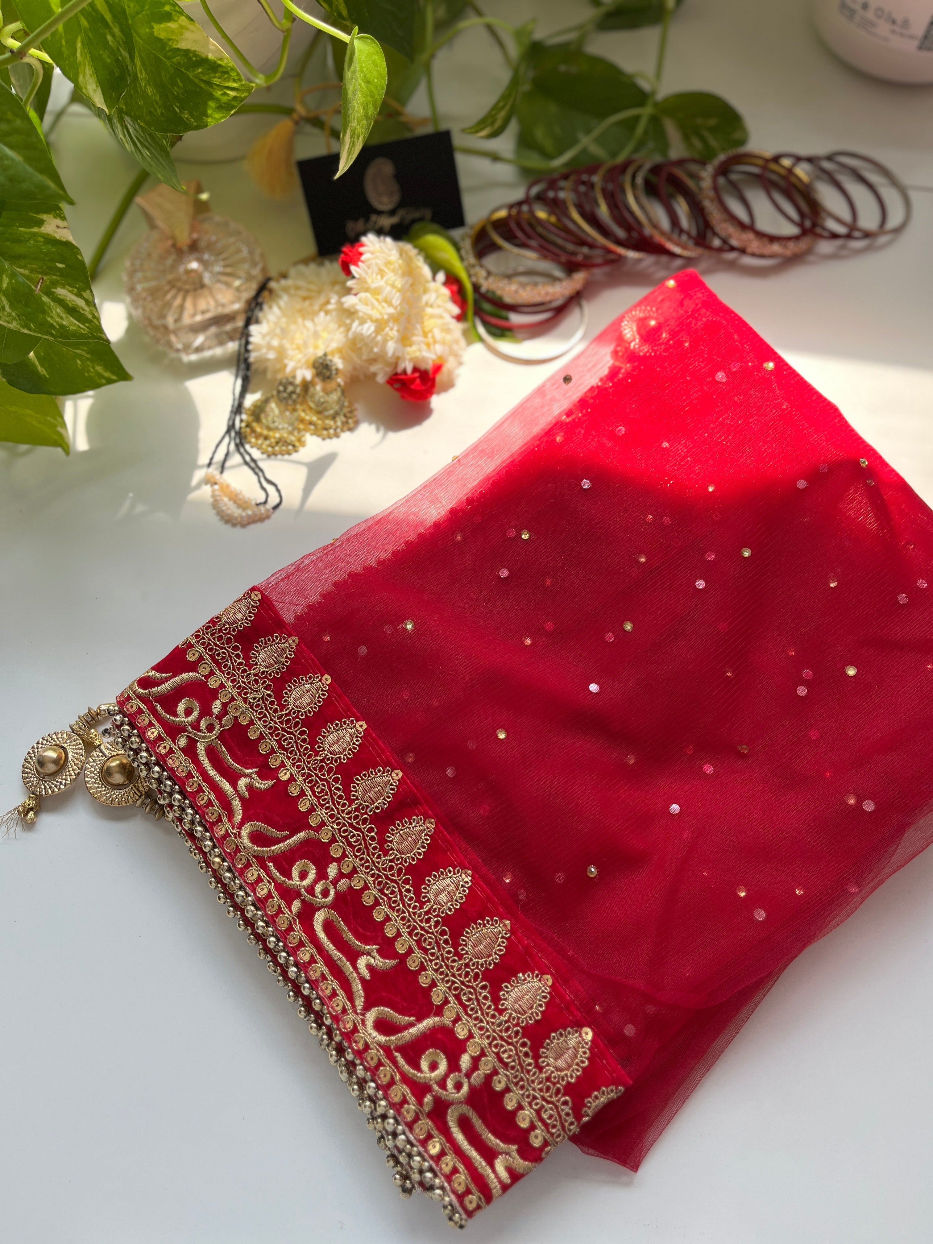 Bridal dupatta hotsell shop near me