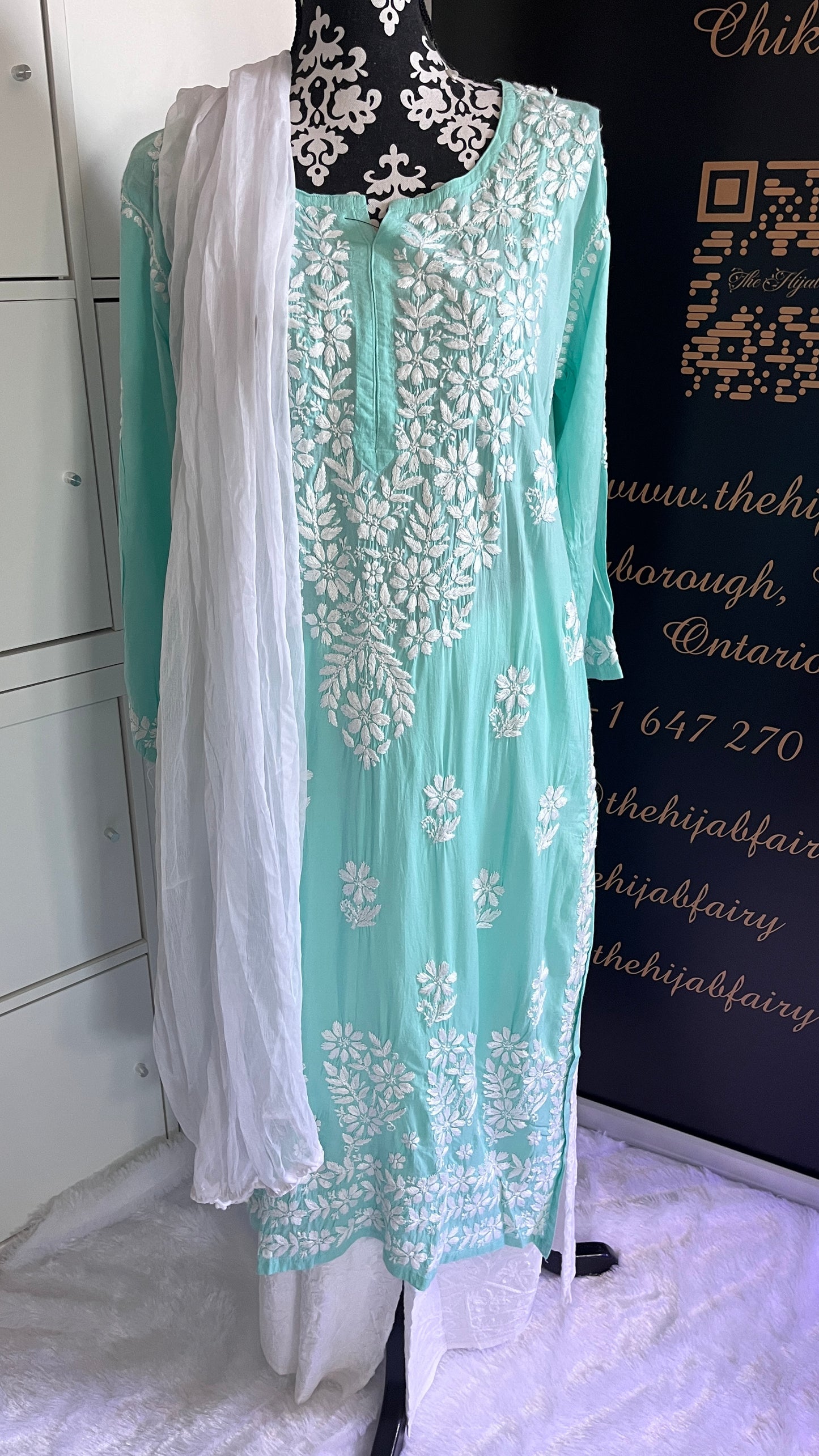 Sea Green - Modal Straight Kurta