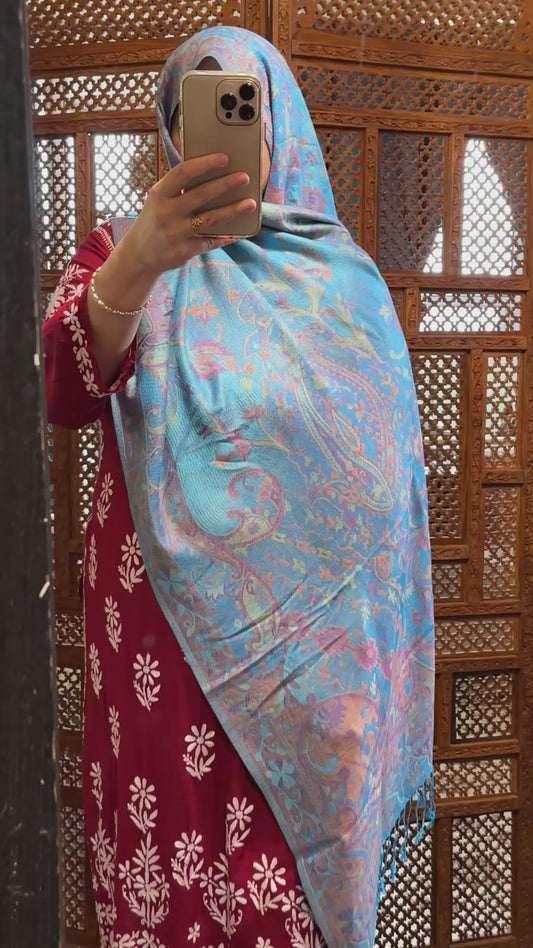 Pashmina Modal Hijab - Style 1