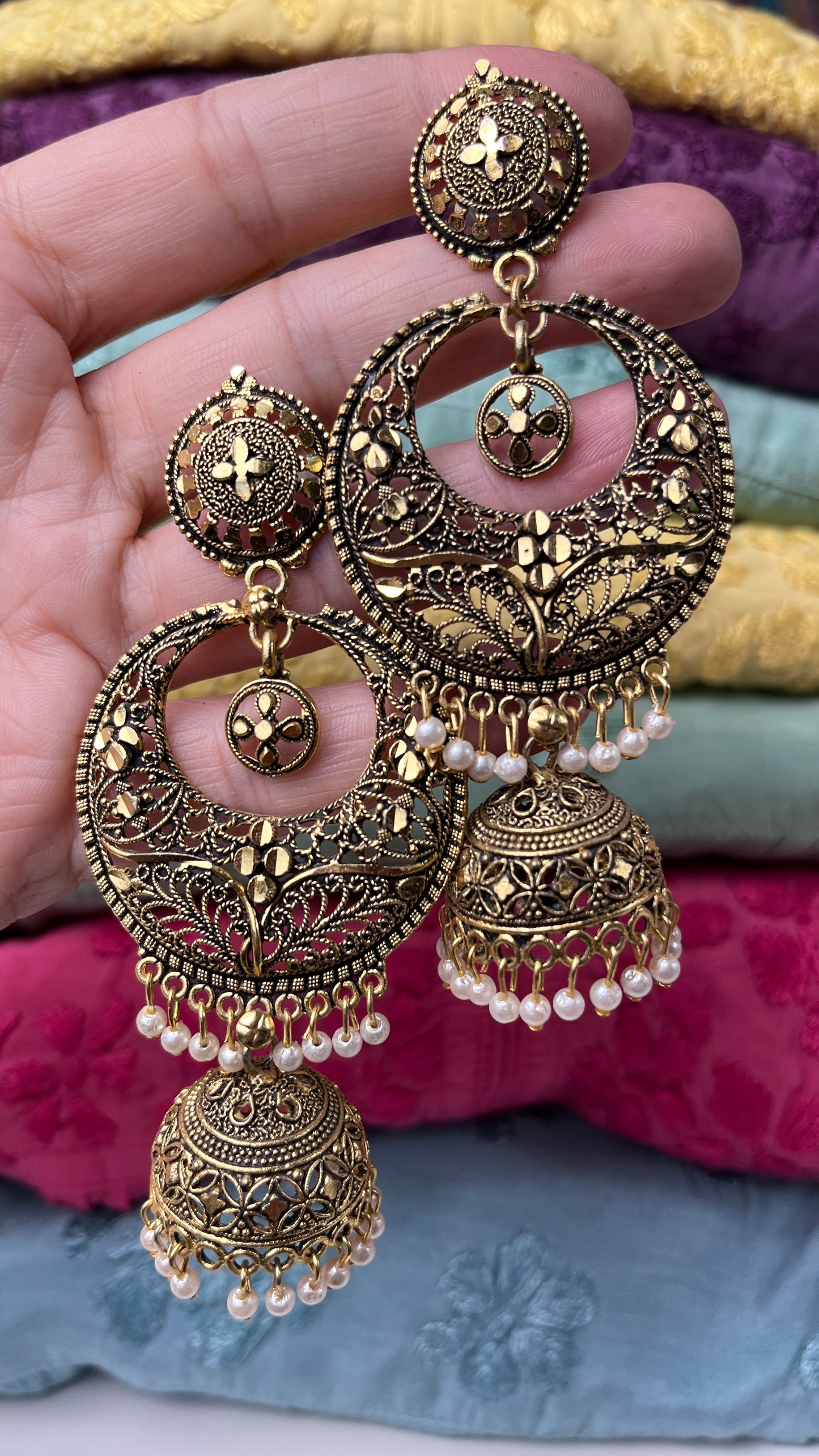 Shaheen - Earrings - The Hijab Fairy