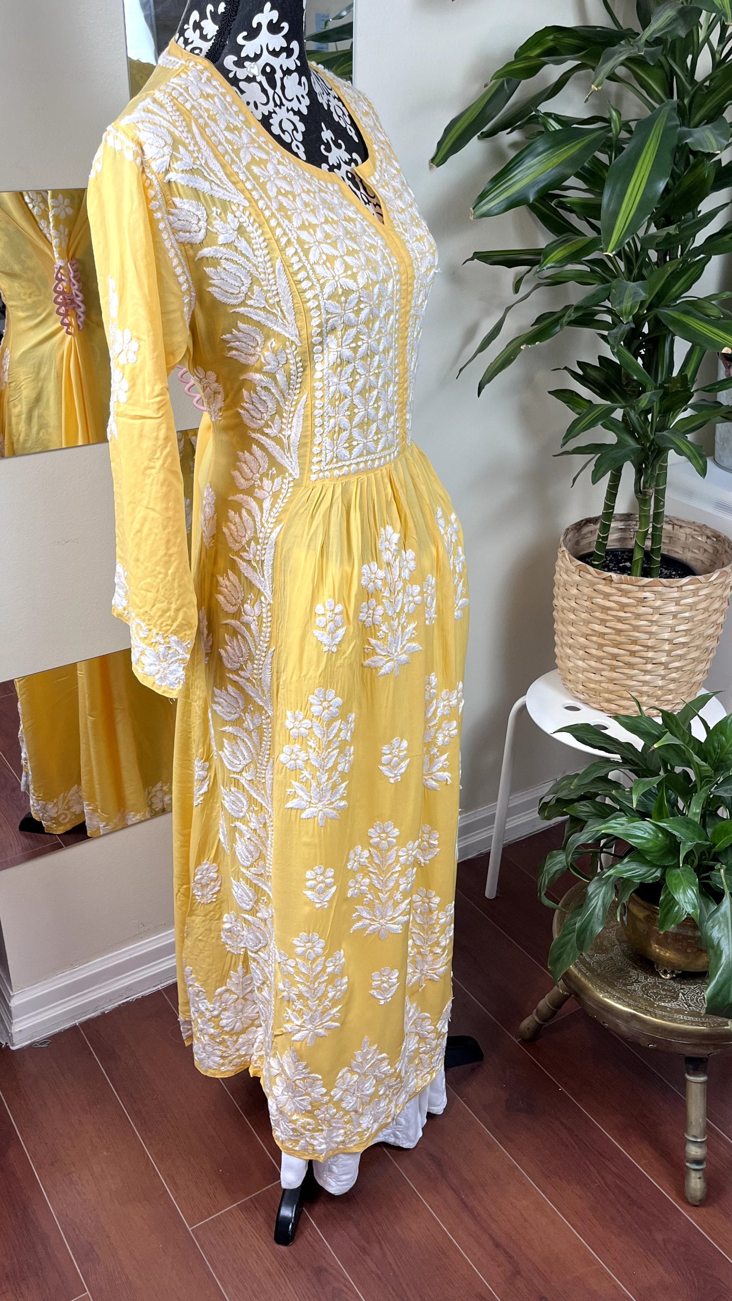 Mango Yellow - Modal Frock - The Hijab Fairy